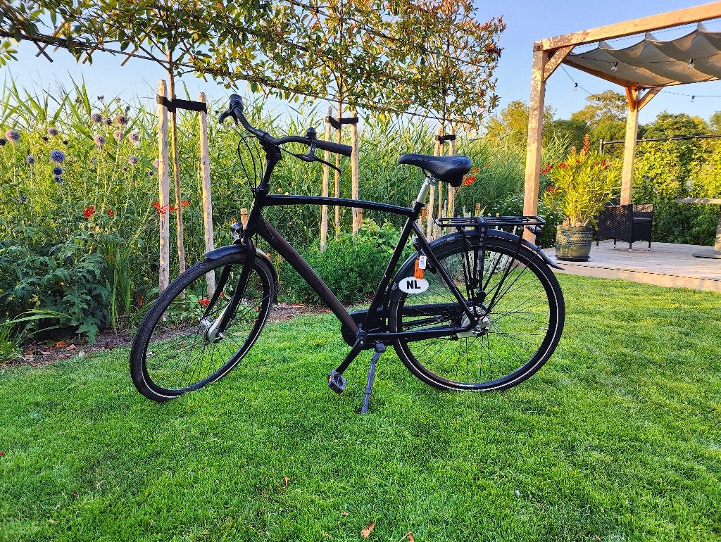 Burgers Urban N7 60cm, Fietsen en Brommers, Fietsen | Heren | Herenfietsen, Gebruikt, Versnellingen, 57 tot 61 cm, Trommelrem