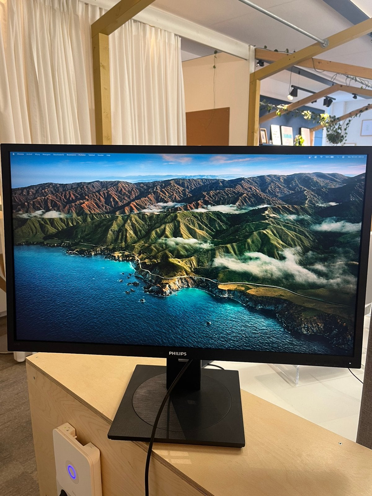 2x Philips 32 inch QHD monitor – 325B1L/00 – nette staat, Computers en Software, Monitoren, Ophalen, HDMI, Zo goed als nieuw, Quad HD (2K)