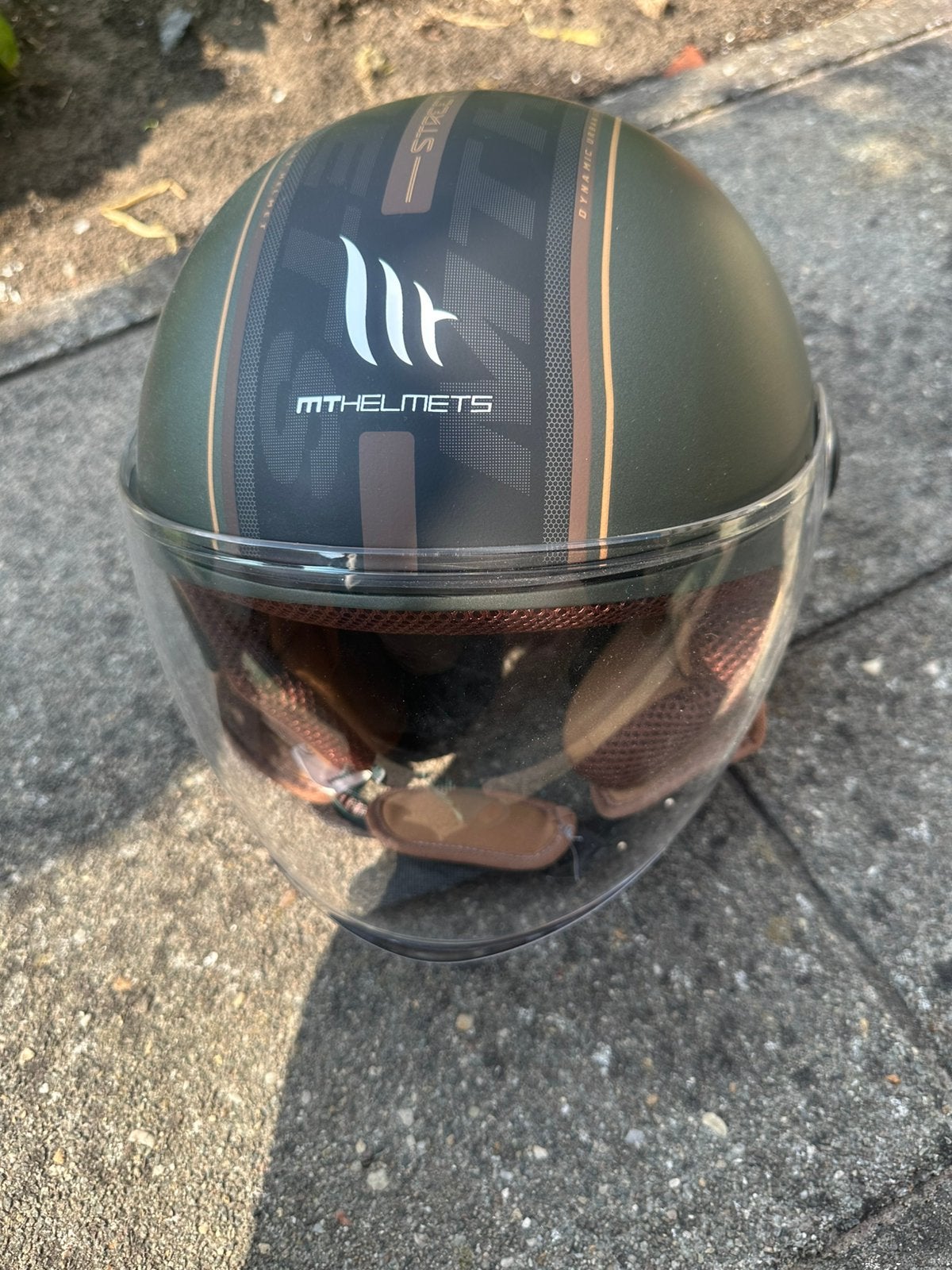Helm maat L, Fietsen en Brommers, Brommerhelmen, Ophalen of Verzenden, Zo goed als nieuw, Medium