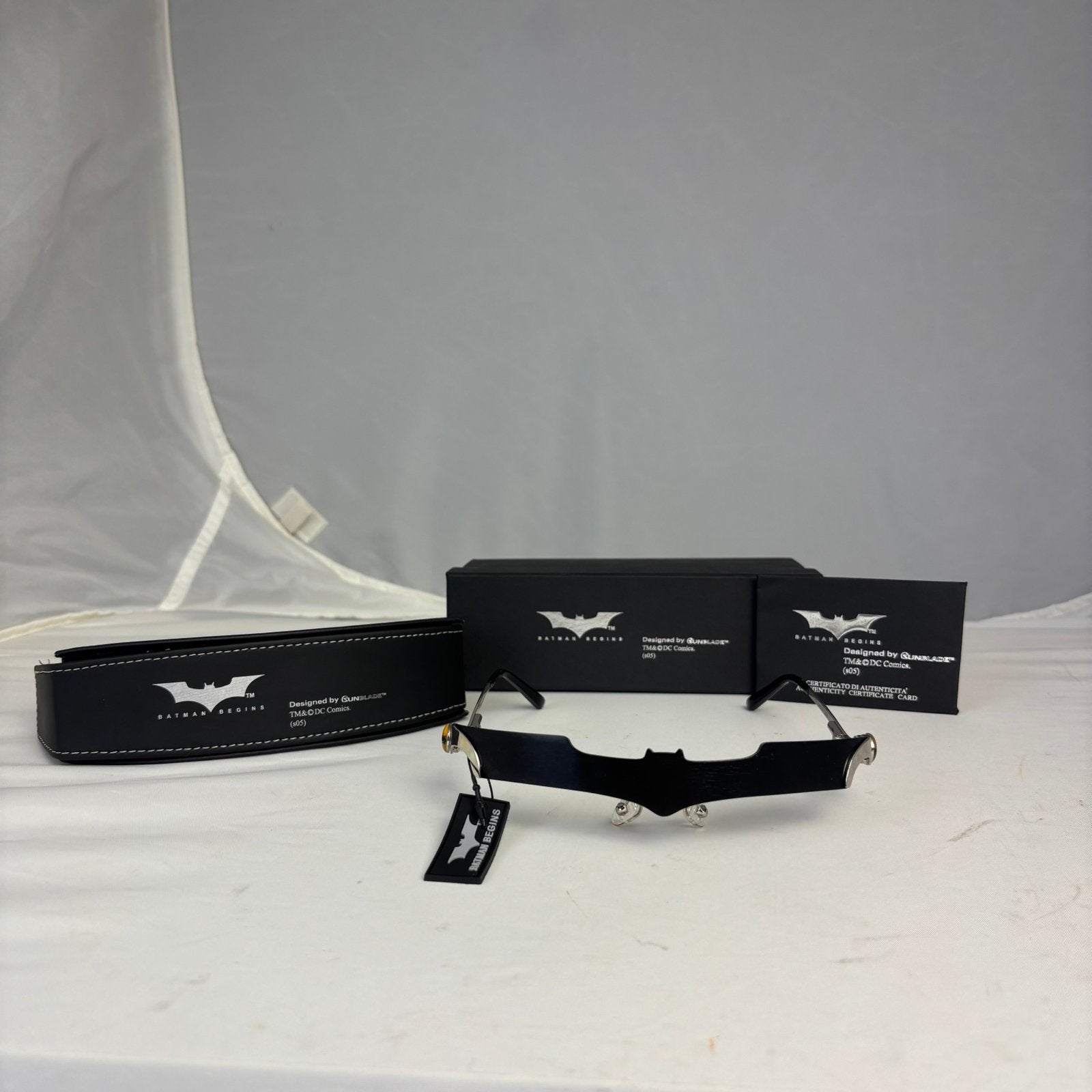 NIEUW Vintage Sunblade Batman DC comics zonnebril, Overige merken, Verzenden, ., Zwart