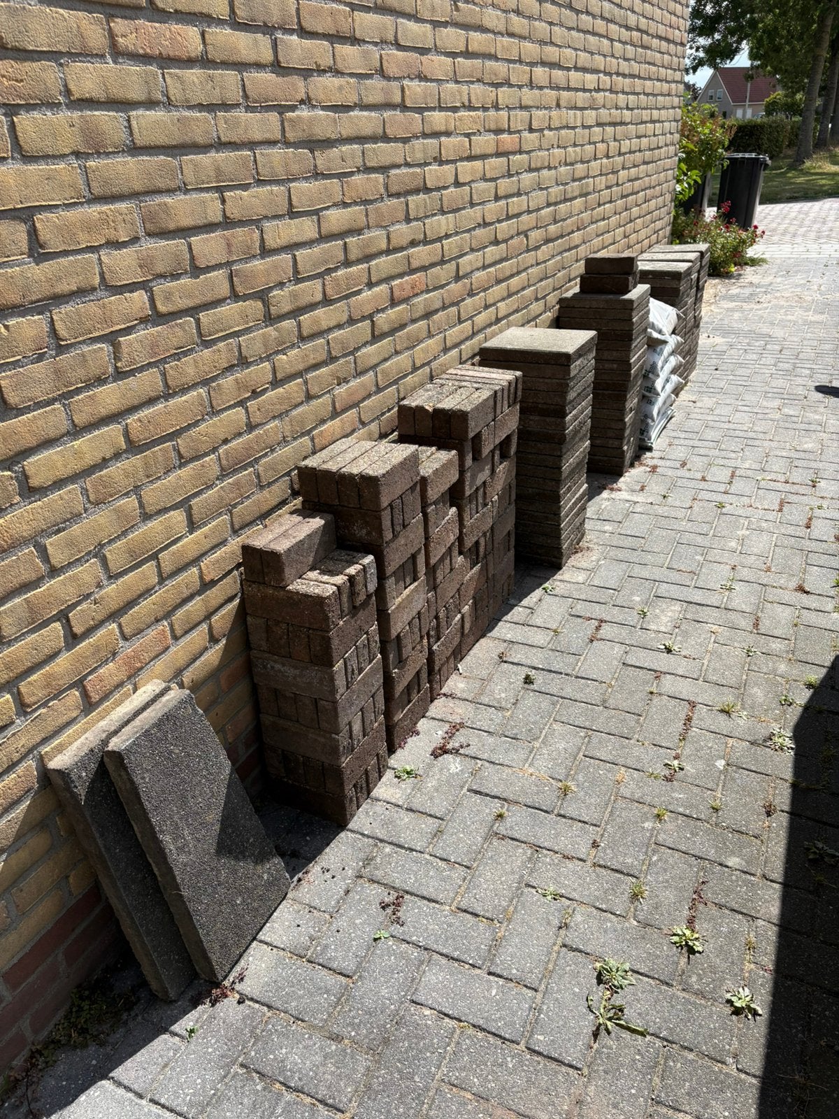 Gratis klinkers en tegels, Tuin en Terras, Tegels en Klinkers, Ophalen, Gebruikt, Klinkers, 5 tot 10 m²