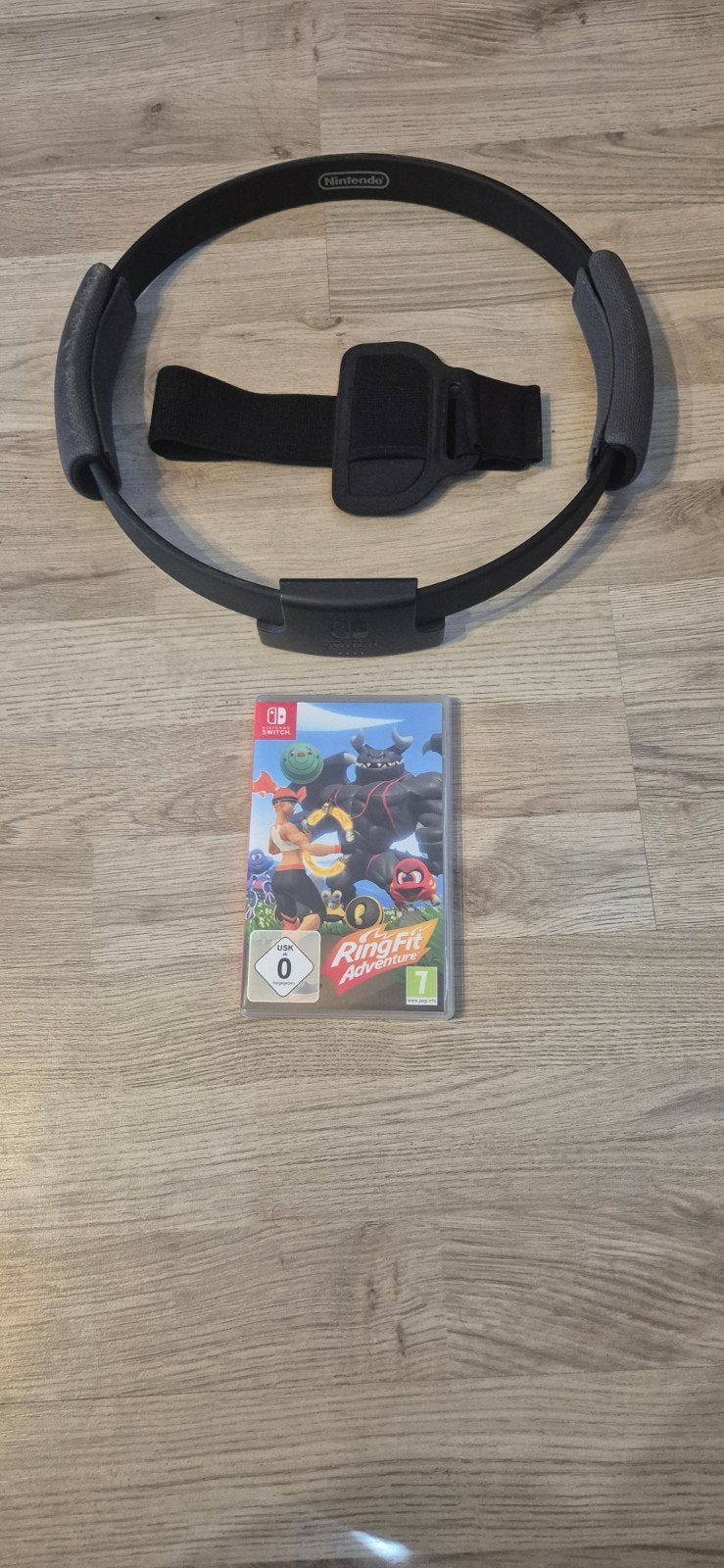 Nintendo Switch Ring Fit Adventure met Ring-Con en beenband, Ophalen, Zo goed als nieuw, Met games