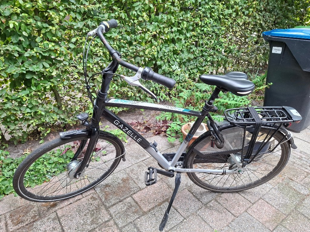 Gazelle heren fiets te koop, Ophalen, Gebruikt, Velgrem, Versnellingen