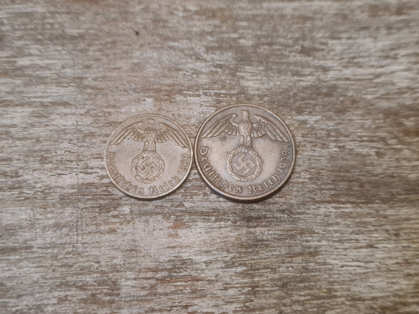 Set Duitse munten Tweede Wereldoorlog (#3), Verzamelen, Ophalen of Verzenden, Overige soorten, Duitsland, Overige typen