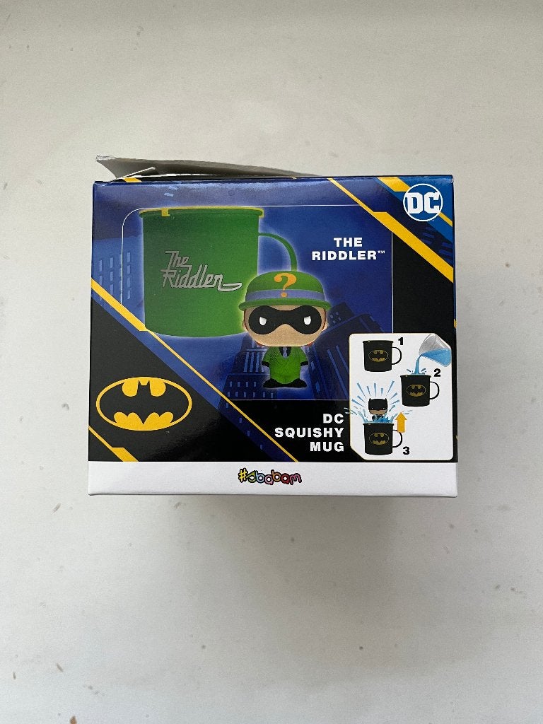 DC Squishy Mok - The Riddler, Verzamelen, Ophalen of Verzenden, Zo goed als nieuw