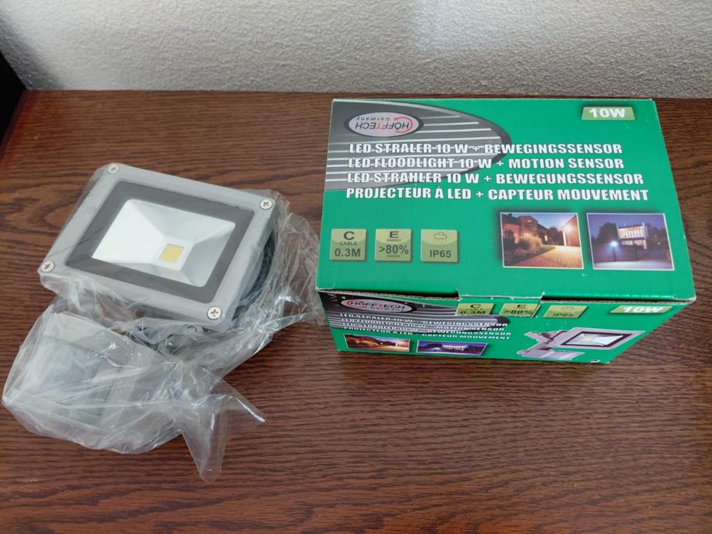Een ledstraler met bewegingssensor., Ophalen of Verzenden, Minder dan 50 watt