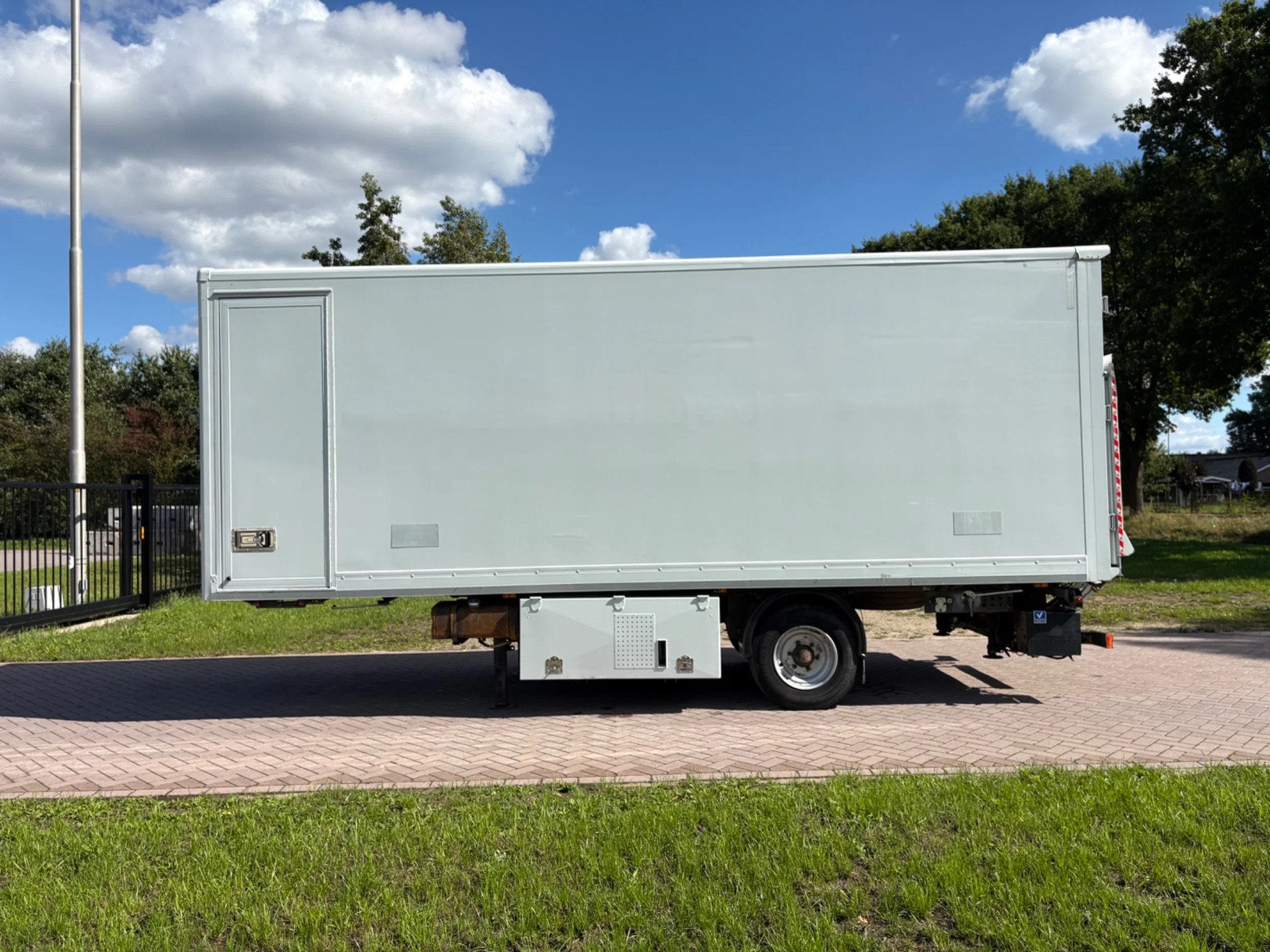 vf minitrailer be oplegger 6.6 ton BLOEMEN OPLEGGER gesloten, Auto's, Overige brandstoffen, Bedrijf, Aanhangers en Opleggers, Te koop
