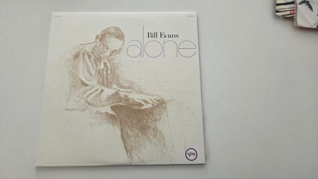 Bill Evans Alone 2007 Japan Jazz vinyl album NM, Verzenden, 1980 tot heden, Zo goed als nieuw, Jazz