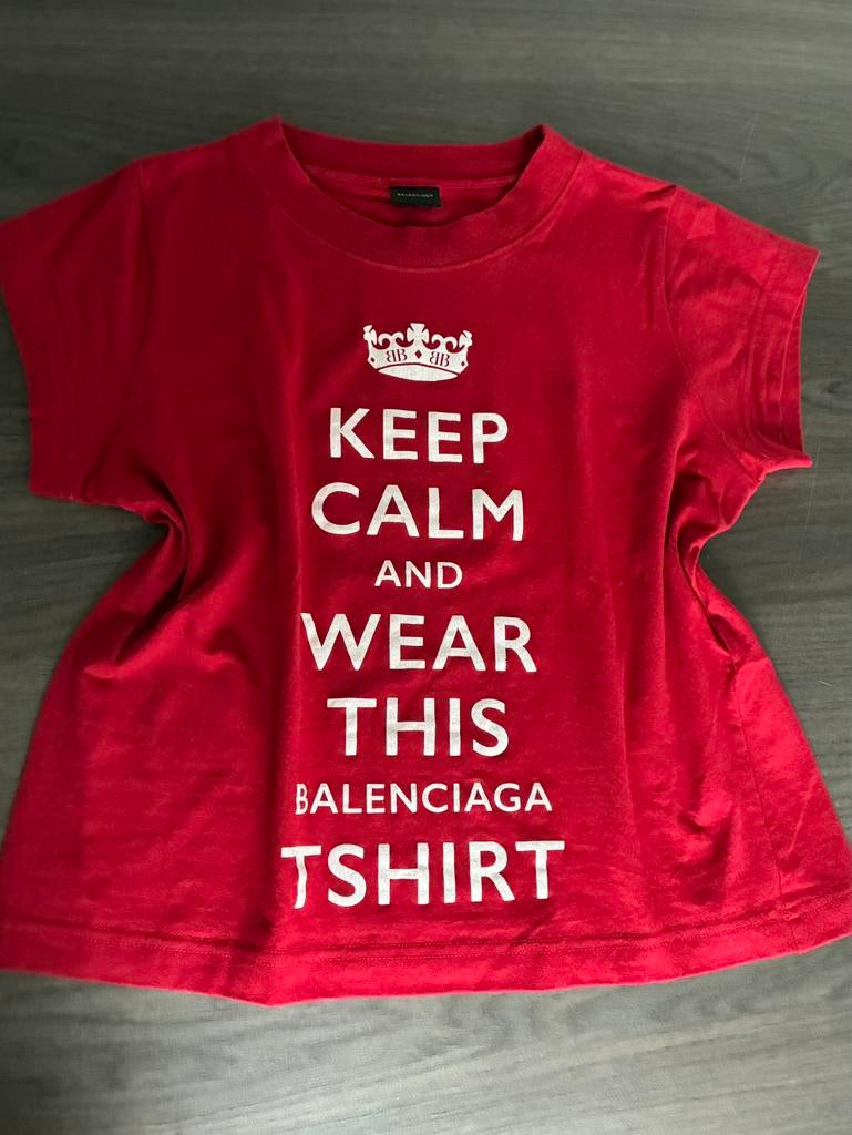 Balenciaga Bijenkorf t-shirt dames mt. L nieuw met tags Wow!, Kleding | Dames, T-shirts, Maat 42/44 (L), Nieuw, Ophalen of Verzenden