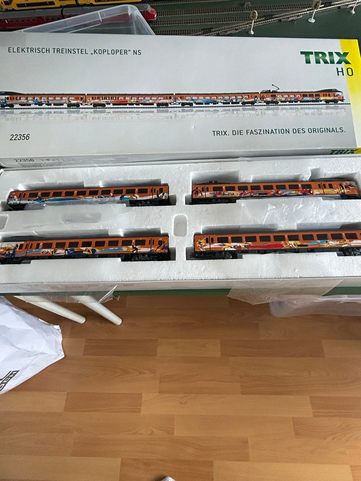 Trix H0 Elektrische Treinstel 'Koploper' NS 22356, Hobby en Vrije tijd, Treinset, Gelijkstroom, Trix, Ophalen of Verzenden
