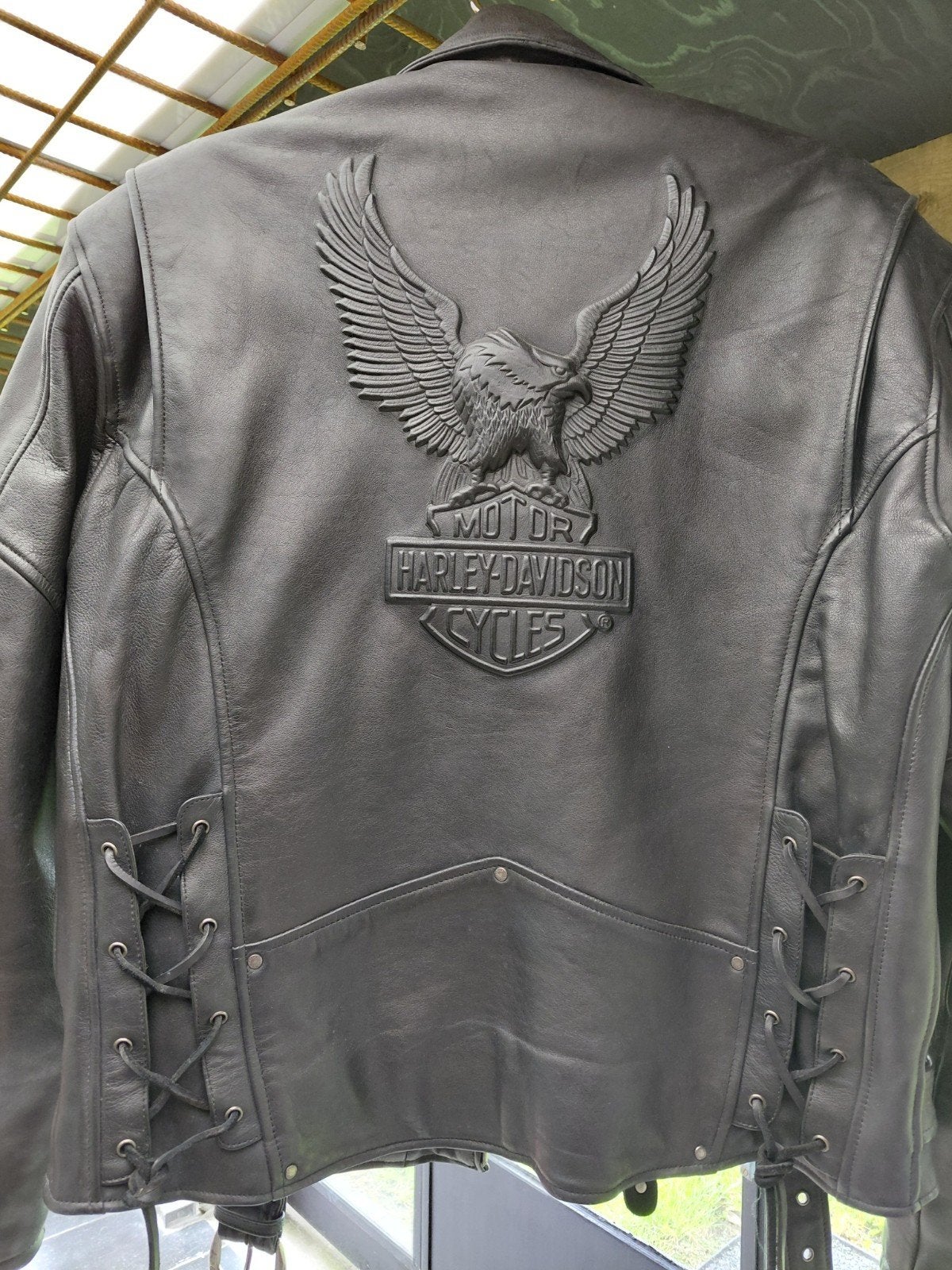 Harley davidson jack, Motoren, Kleding | Motorkleding, Ophalen of Verzenden, Tweedehands, Jas | leer