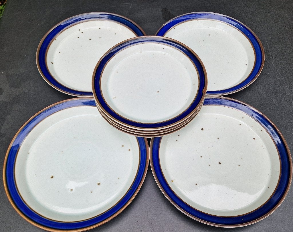 Perfect timeless Scandinavian design DANSK DESIGNS Denmark, Handgemaakt, 5 cm, Steen/keramiek, Bord