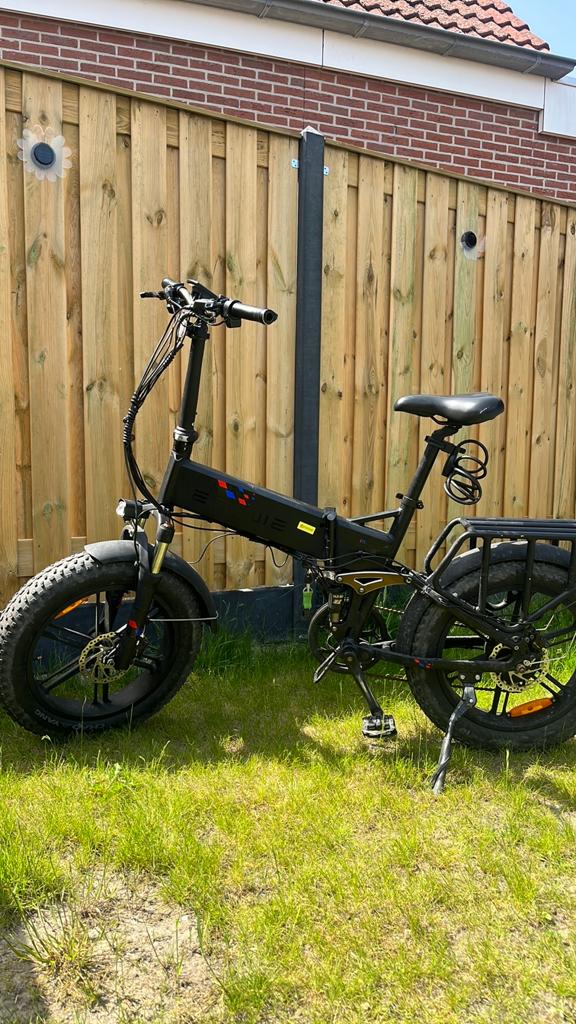 Engwe Pro Vouwfiets met Voor- en Achtervering, Overige merken, Gebruikt, Ophalen of Verzenden, Minder dan 47 cm