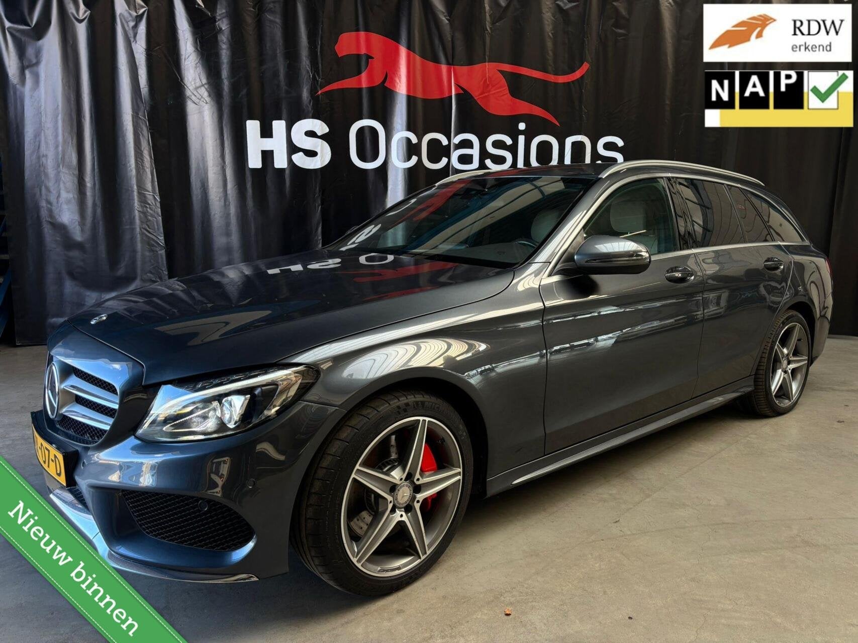 Mercedes C-klasse 250 CDI AMG pakket, origineel km stand, Automaat, Achterwielaandrijving, 4 cilinders, Leder