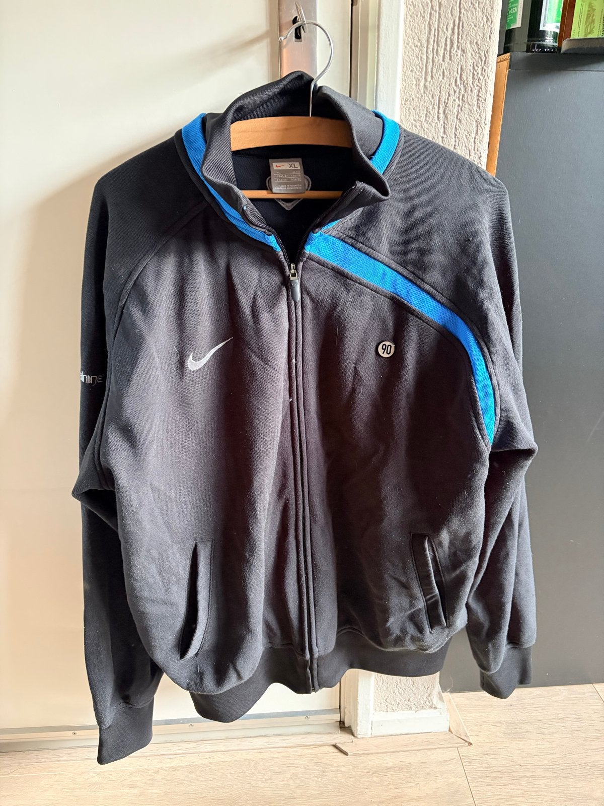 Vintage Nike Herenvest - Maat XL, Kleding | Heren, Ophalen of Verzenden, Gedragen, Maat 56/58 (XL), Zwart