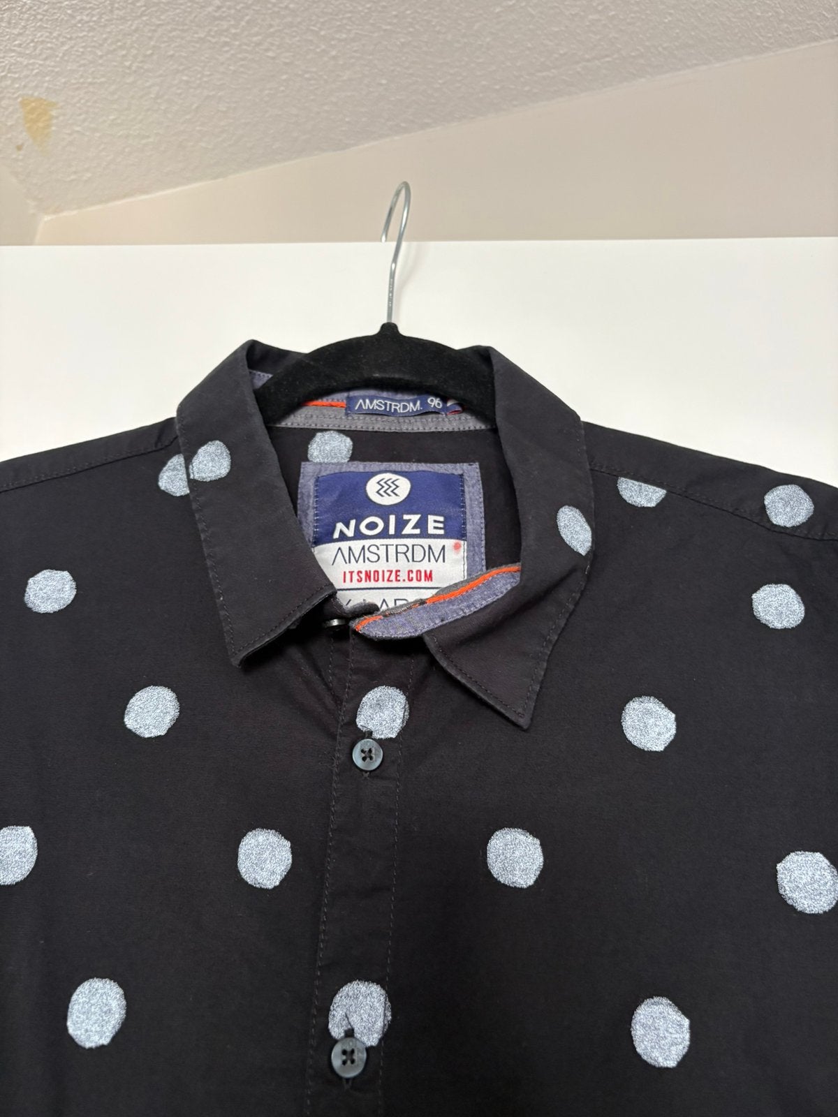 Noize Amsterdam blouse xl, Ophalen of Verzenden, Zo goed als nieuw, Zwart, Halswijdte 43/44 (XL)