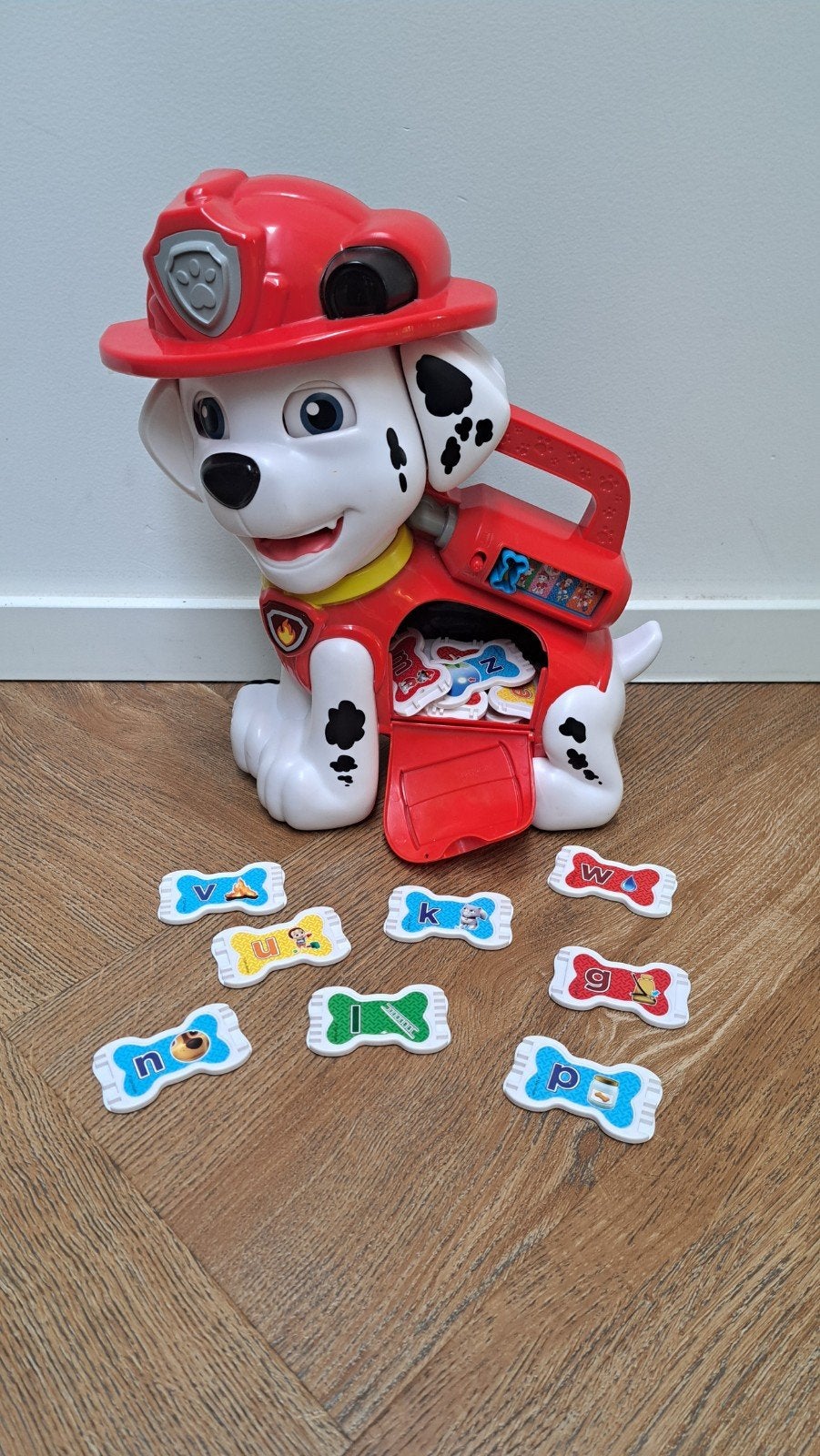 Paw patrol Marshall letterpret, Ophalen of Verzenden, Gebruikt, Taal en Lezen, Met geluid