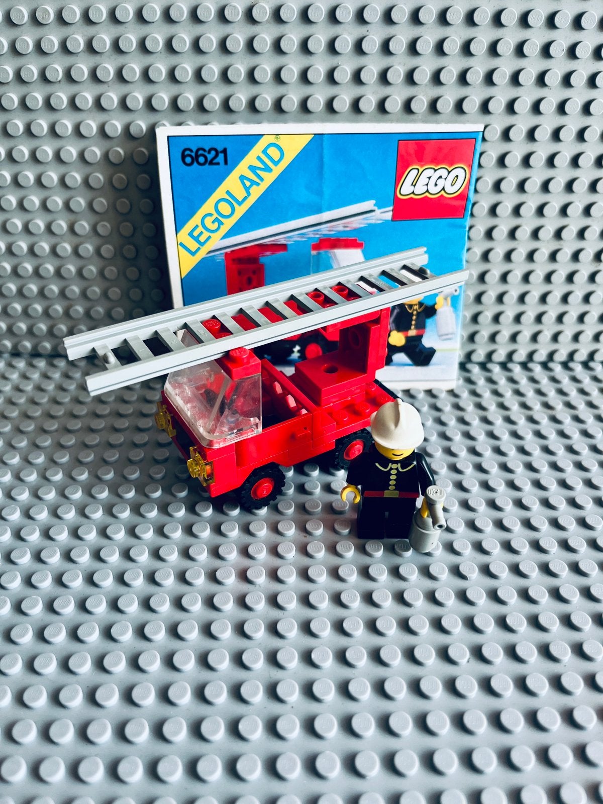 LEGO Classic Town 6621 Brandweerwagen ‍, Compleet, Gebruikt, Lego, Ophalen of Verzenden