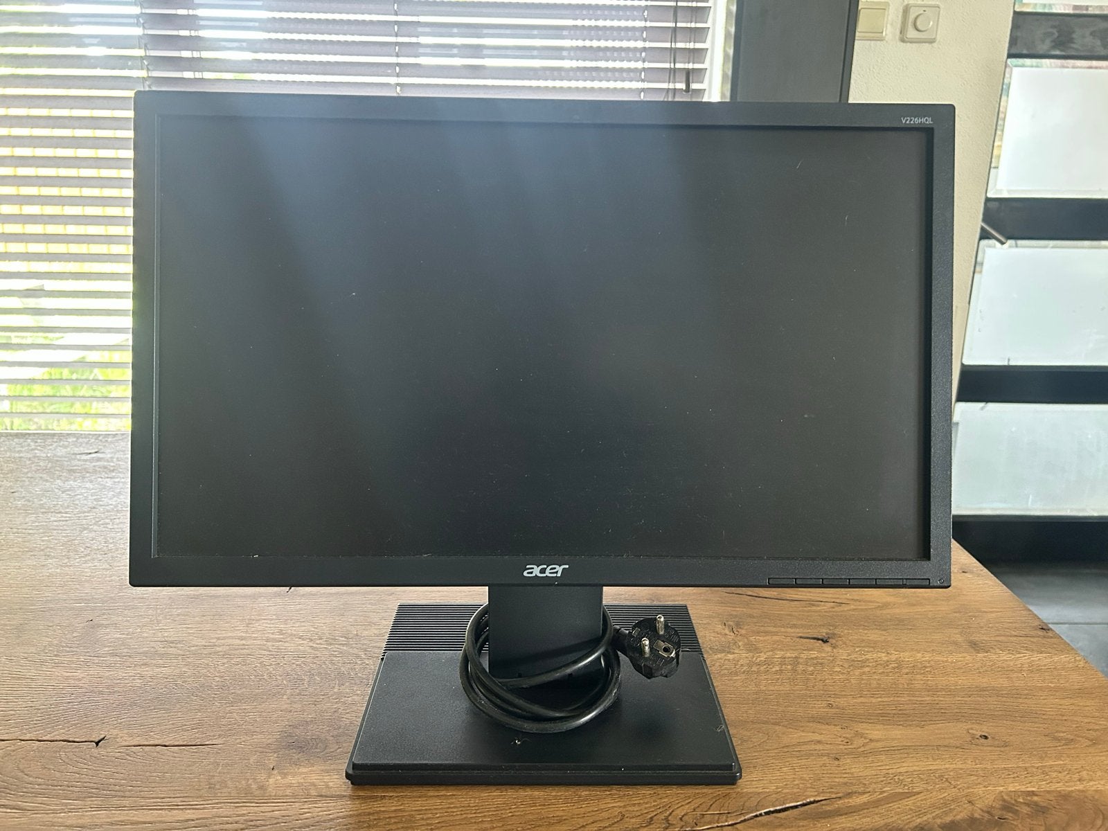 Acer V226HQL 22 inch Full HD Monitor, Ophalen, Kantelbaar, Full HD, Zo goed als nieuw