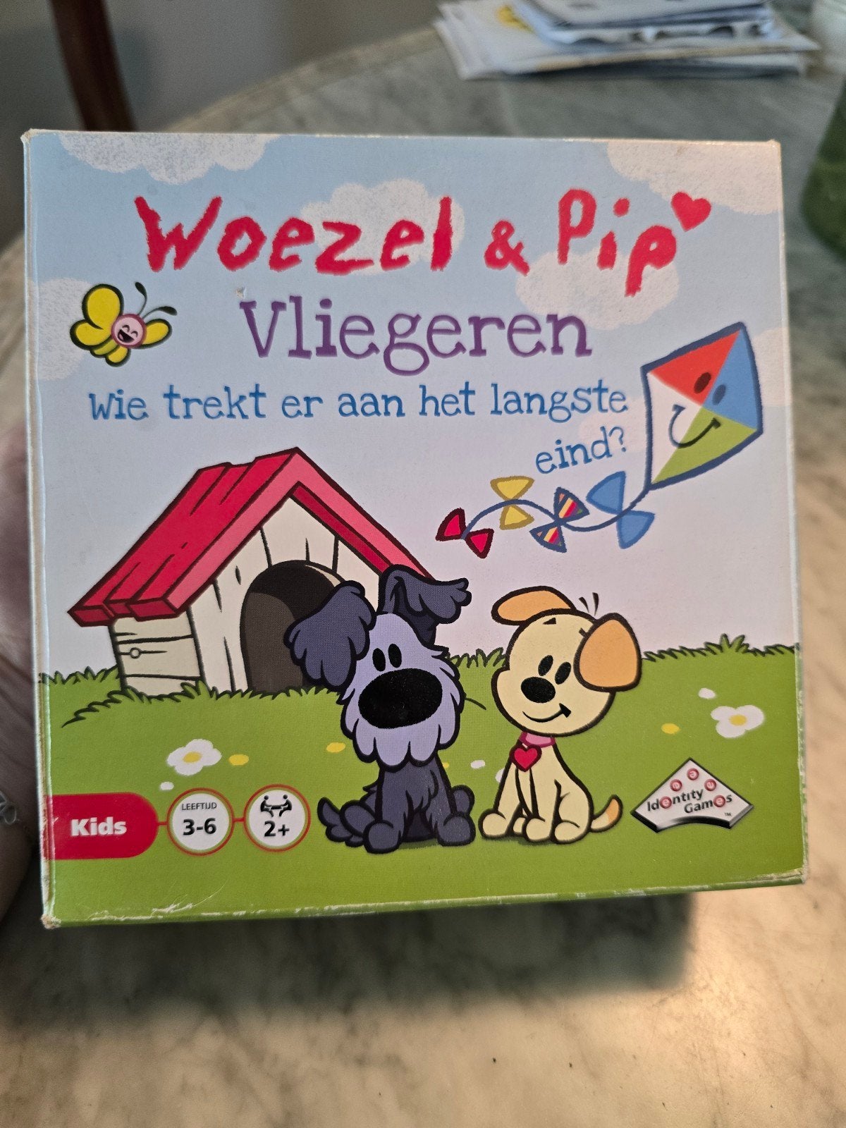 Woezel en pip vliegeren spel, Hobby en Vrije tijd, Ophalen of Verzenden