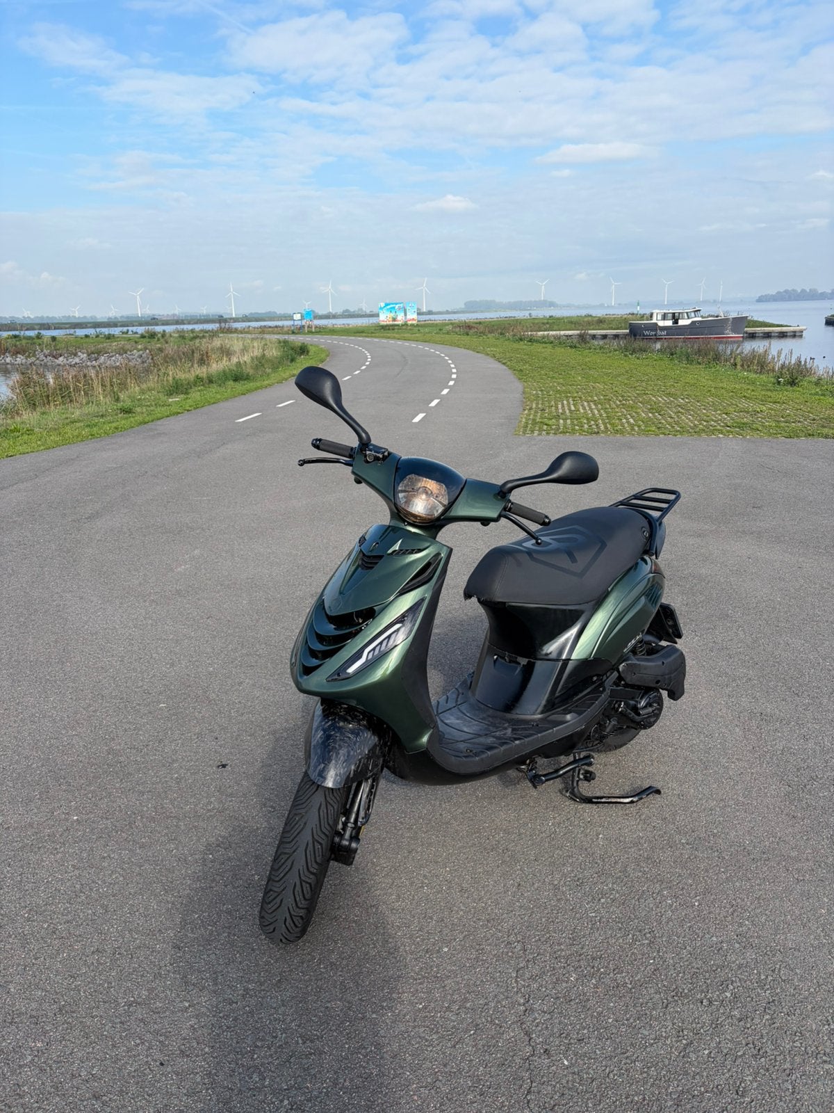 Piaggio zip 50 cc 4 takt, Ophalen, Maximaal 45 km/u, Zip, Zo goed als nieuw