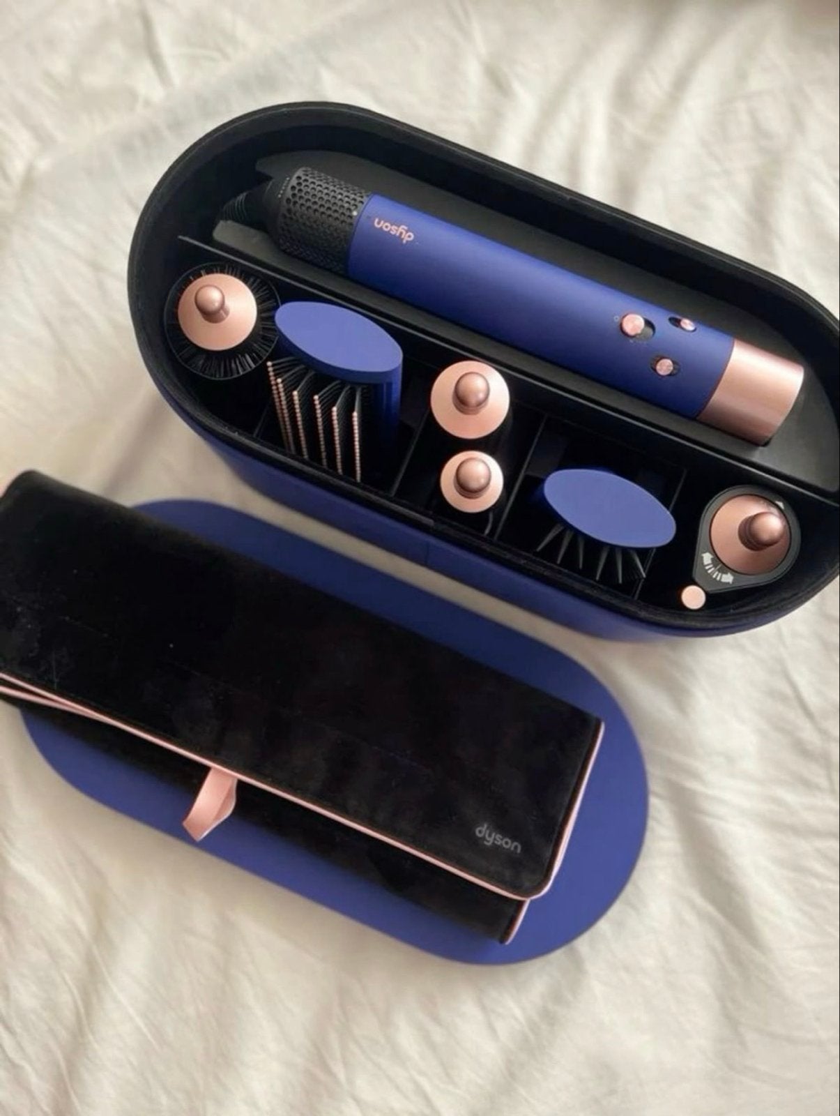 Dyson Airwrap Complete Styler - Blauw, Witgoed en Apparatuur, Ophalen, Zo goed als nieuw, Haarverzorging
