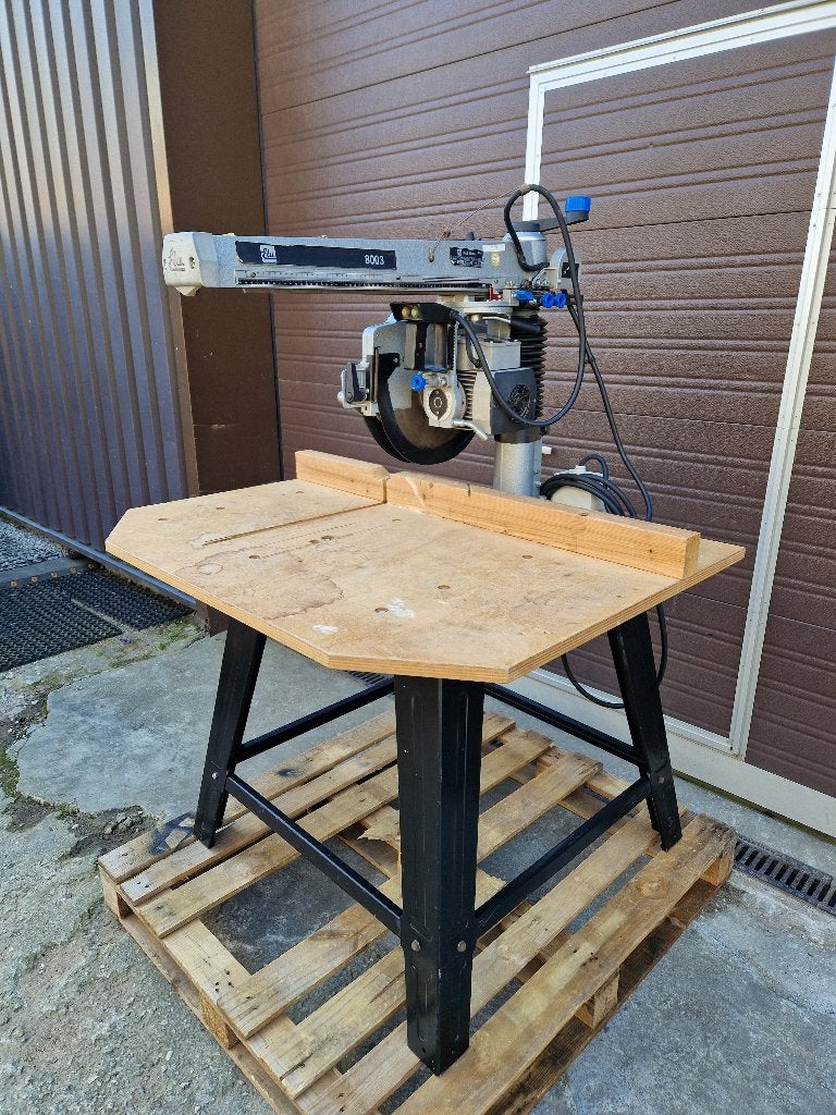 Elu dewalt Radiaal afkortzaag dw8003, Doe-het-zelf en Verbouw, Gereedschap | Zaagmachines, Ophalen, Gebruikt, Elu (de Walt), 70 mm of meer