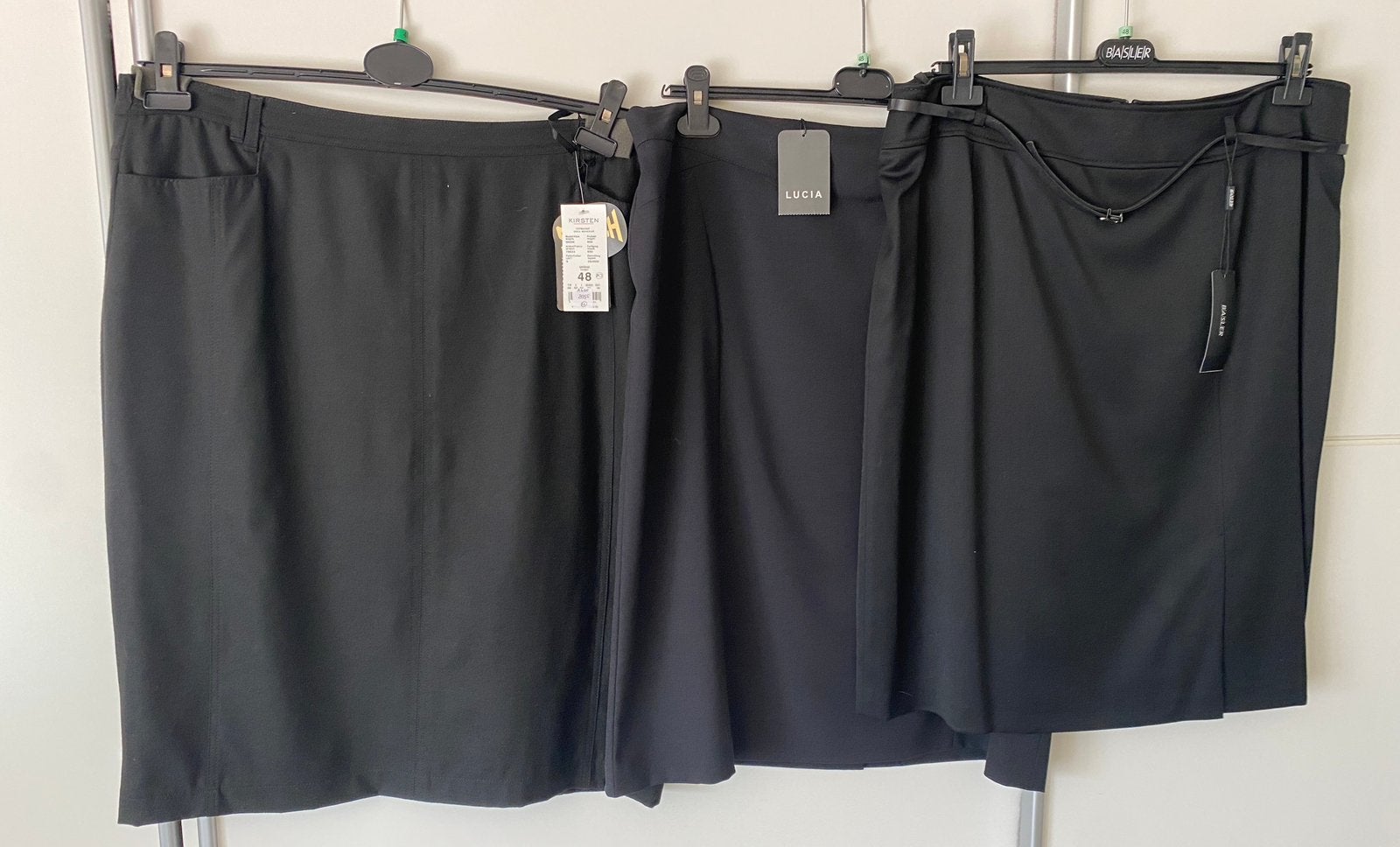 3 uni rokken Basler Lucia Kirsten zwart maat 48, Verzenden, Zwart, Maat 46/48 (XL) of groter, Nieuw