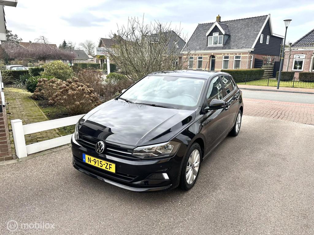 Volkswagen Polo 1.0 TSI 95PK DSG AUTOMAAT COMFORTLINE CLIMAT, Stof, Gebruikt, 95 pk, Met garantie (alle)