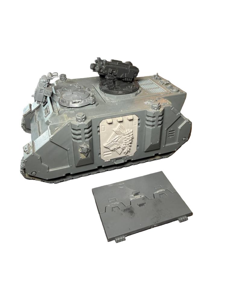 Warhammer 40K Space Marine Space Wolf Razorback Rhino, Hobby en Vrije tijd, Wargaming, ., Warhammer, Ophalen of Verzenden, Zo goed als nieuw