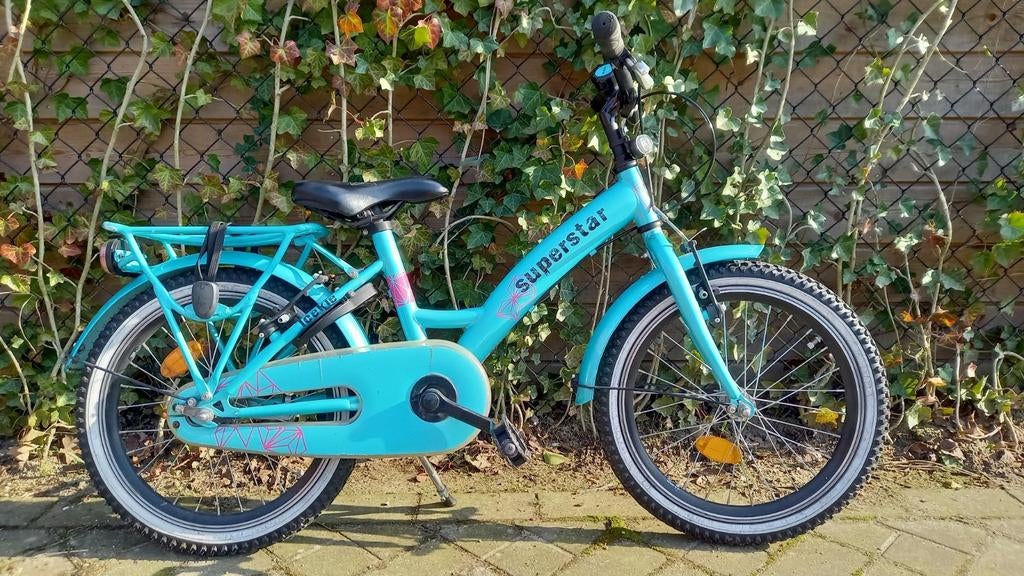 Kinderfiets 16 inch Batavus Loeki Superstar, Fietsen en Brommers, Fietsen | Kinderfietsjes, Ophalen, Gebruikt, 16 tot 20 inch