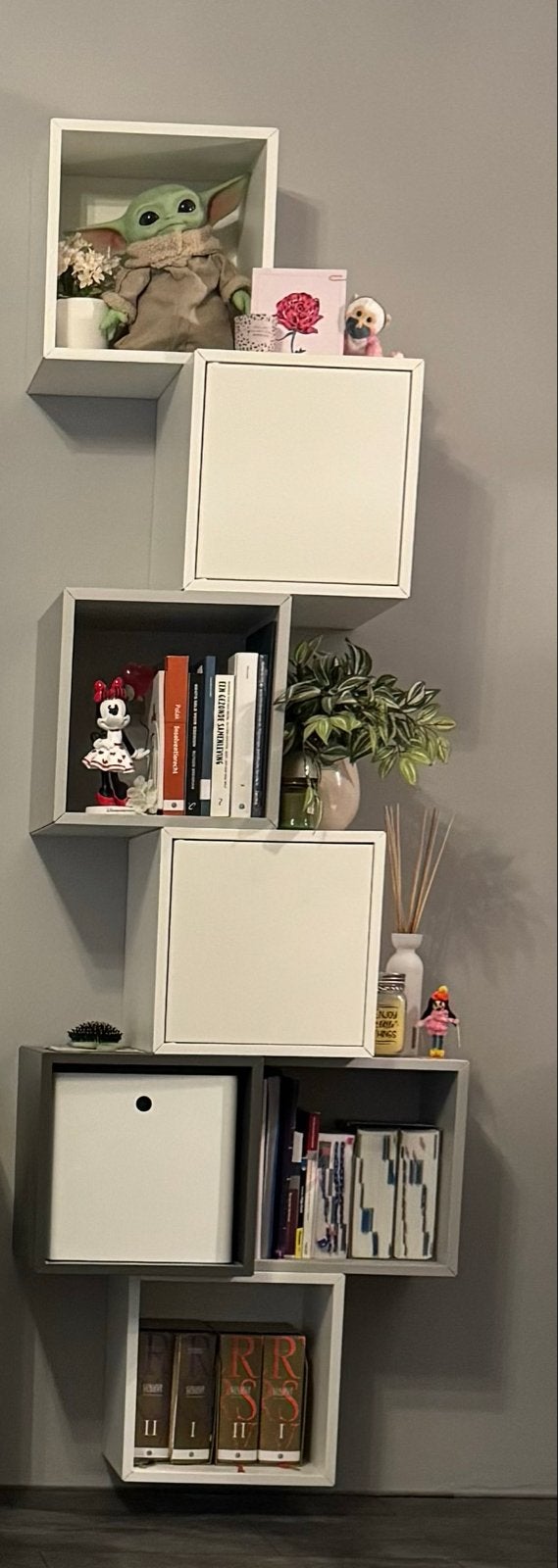 IKEA EKET grijs/wit, Overige materialen, Zo goed als nieuw, 150 tot 200 cm, 25 tot 50 cm