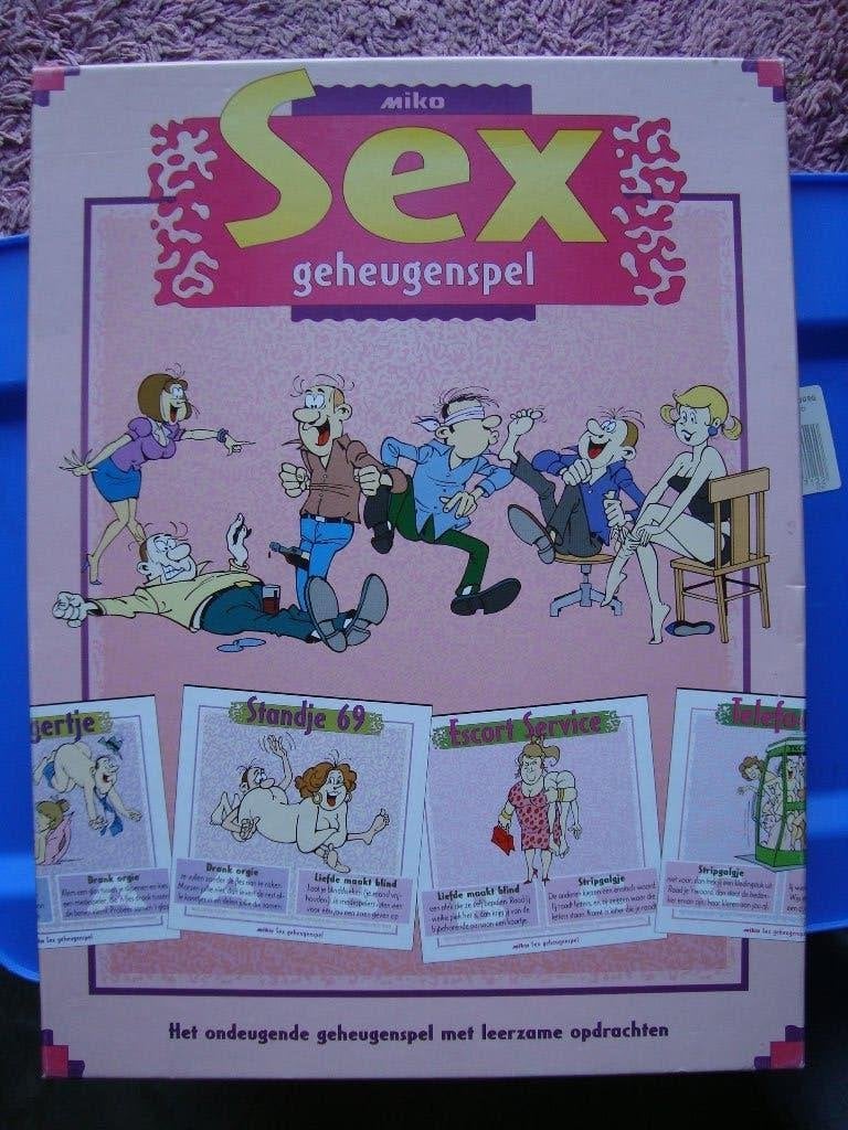Sex geheugenspel, Ophalen of Verzenden, Zo goed als nieuw