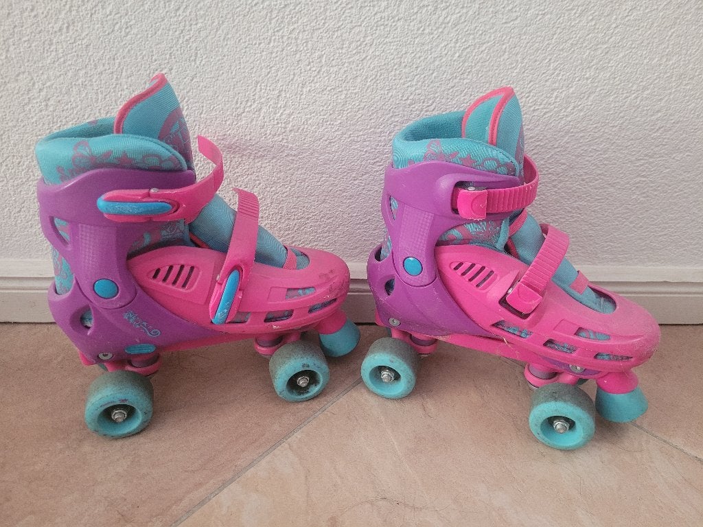 Rolschaatsen, maat 35-38 (verstelbaar), Ophalen, Verstelbaar, Gebruikt, Kinderen