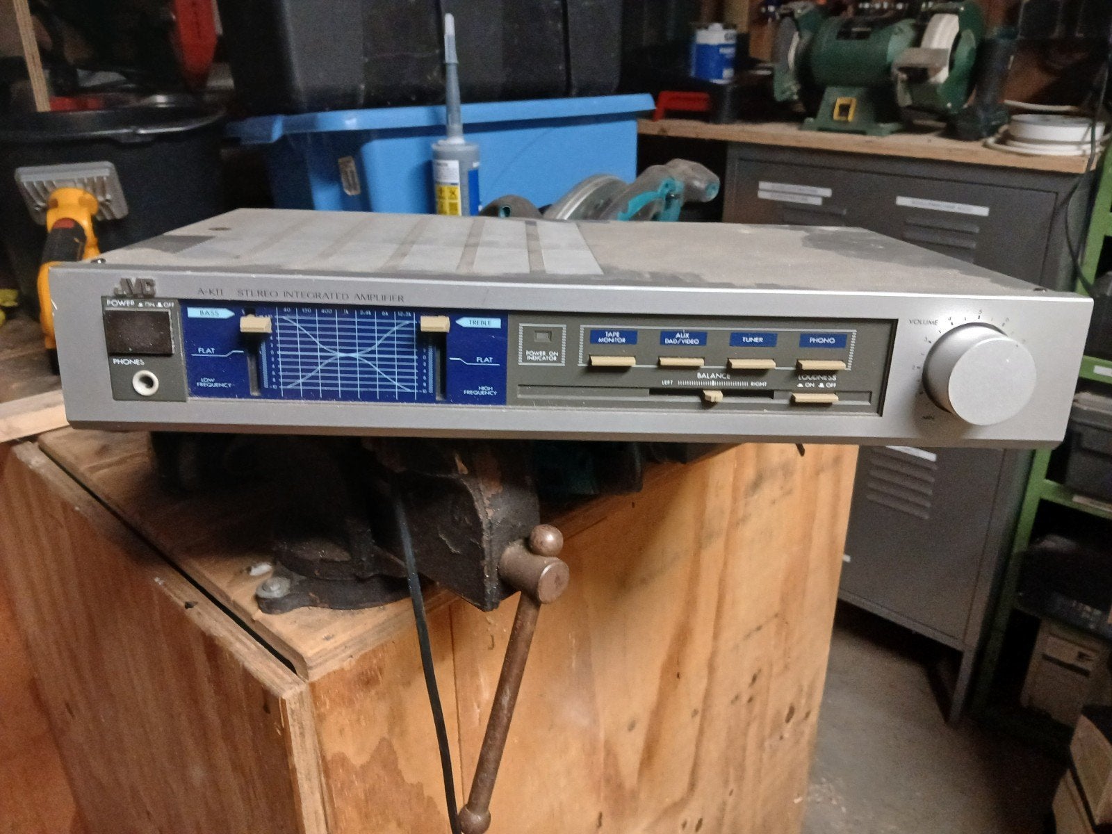 JVC A-K11 Stereo Geïntegreerde Versterker - Vintage Audio, Gebruikt, JVC, Ophalen of Verzenden, 120 watt of meer