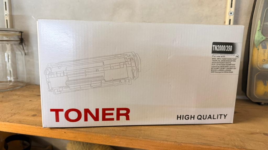 Toner TN2000/350 voor Brother, Lenovo, XER Docuprint, Computers en Software, Printerbenodigdheden, Ophalen, Nieuw, Inkea, Toner