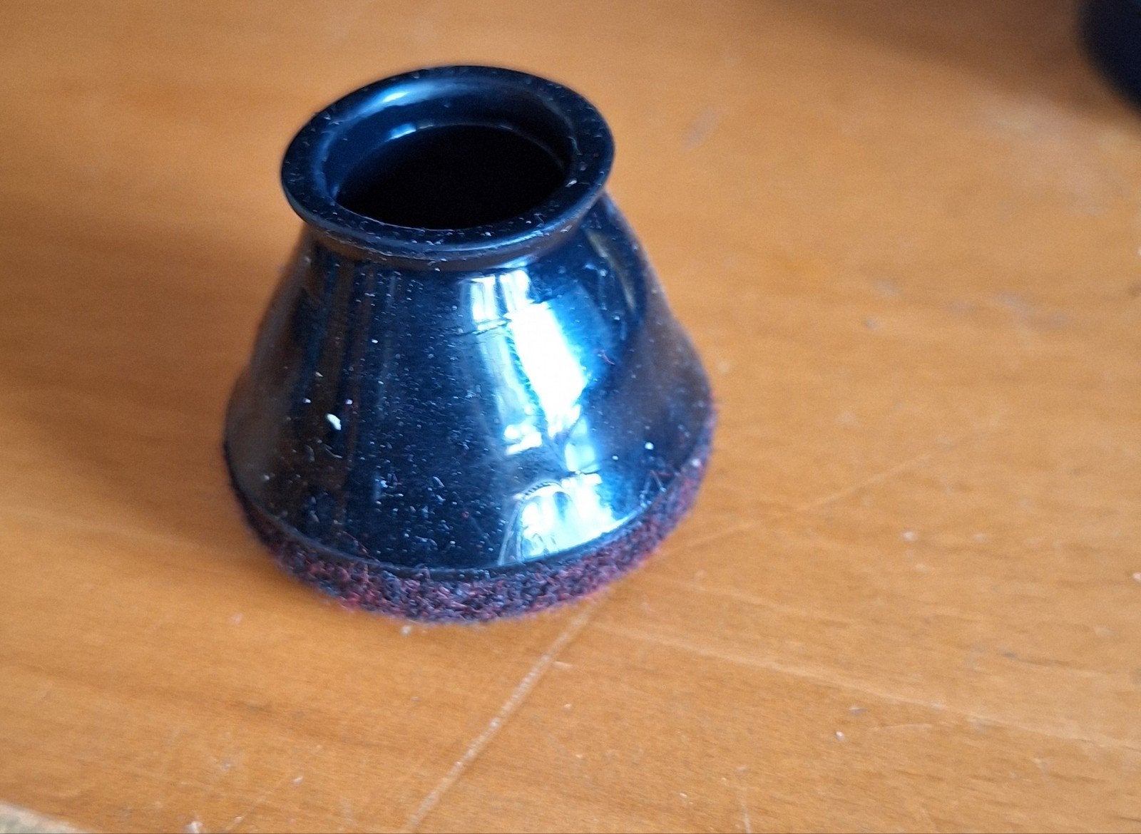 12 stoelpootdoppen 18-28mm voor vloerbescherming, Ophalen, Nieuw, Zwart, Kunststof