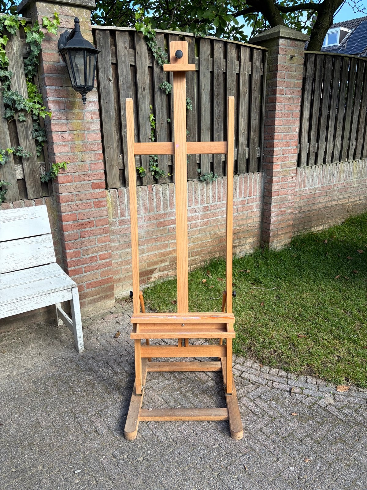 Houten Schildersel, Ophalen, Gebruikt, Ezel