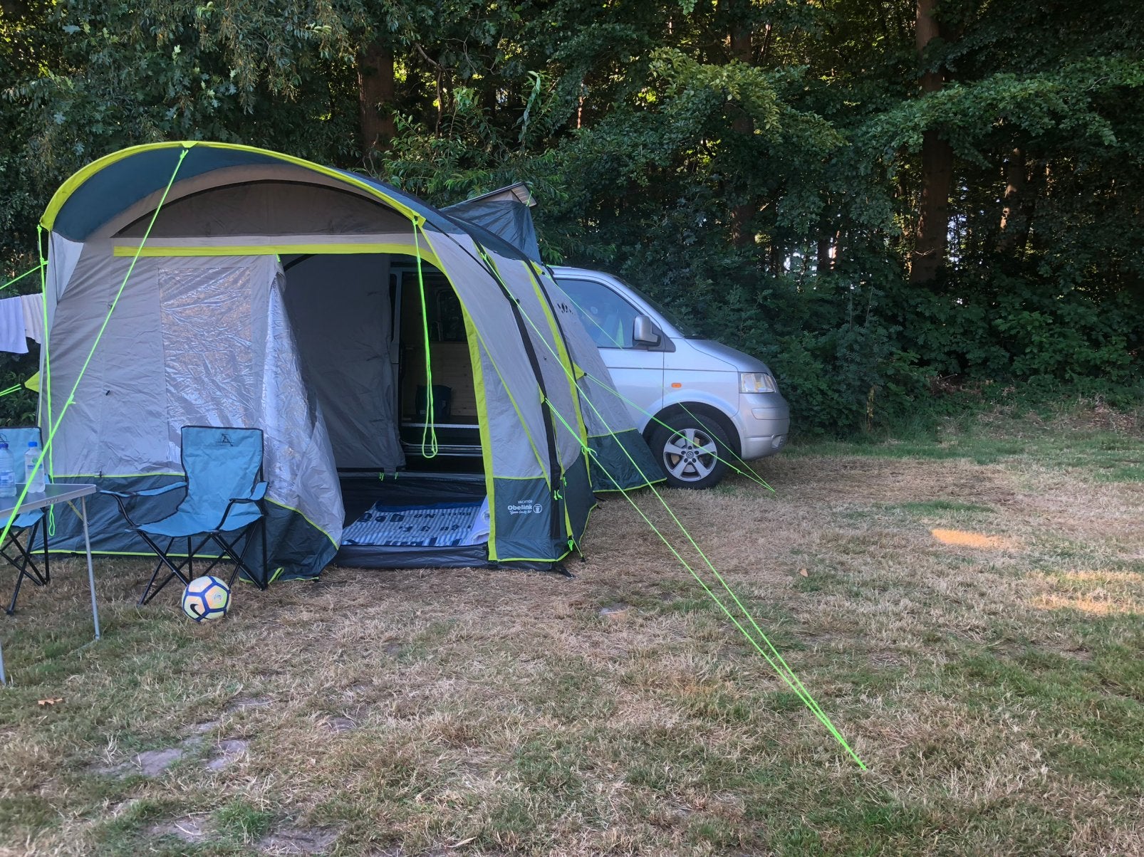 Obelink Vacation Easy Air opblaasbare bustent, Ophalen, Gebruikt, Tot en met 4