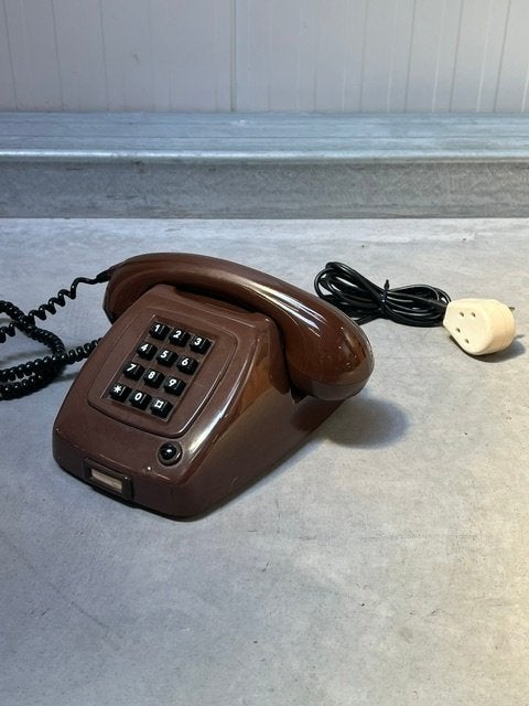 Vintage telefoons 5x PTT Ericofoon Siemens Grillo telefoon, Telecommunicatie, Ophalen, Gebruikt, ., Met draaischijf