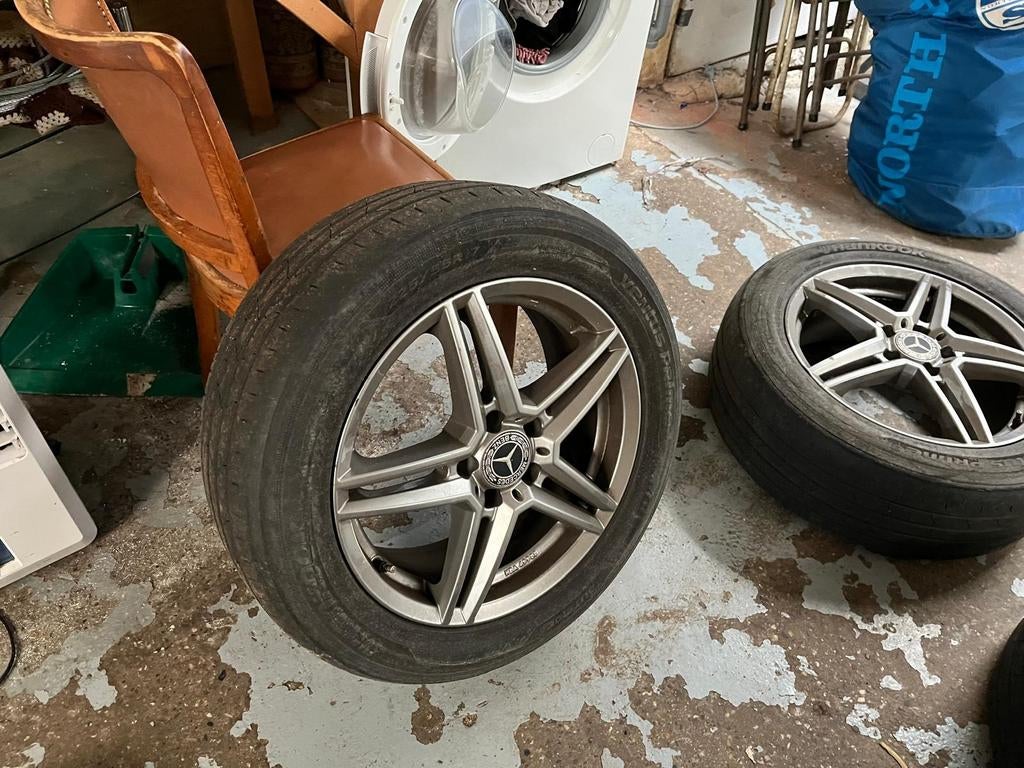 Mercedes Viano velgen, Auto-onderdelen, Banden en Velgen, Ophalen, Velg(en), 17 inch, All Season