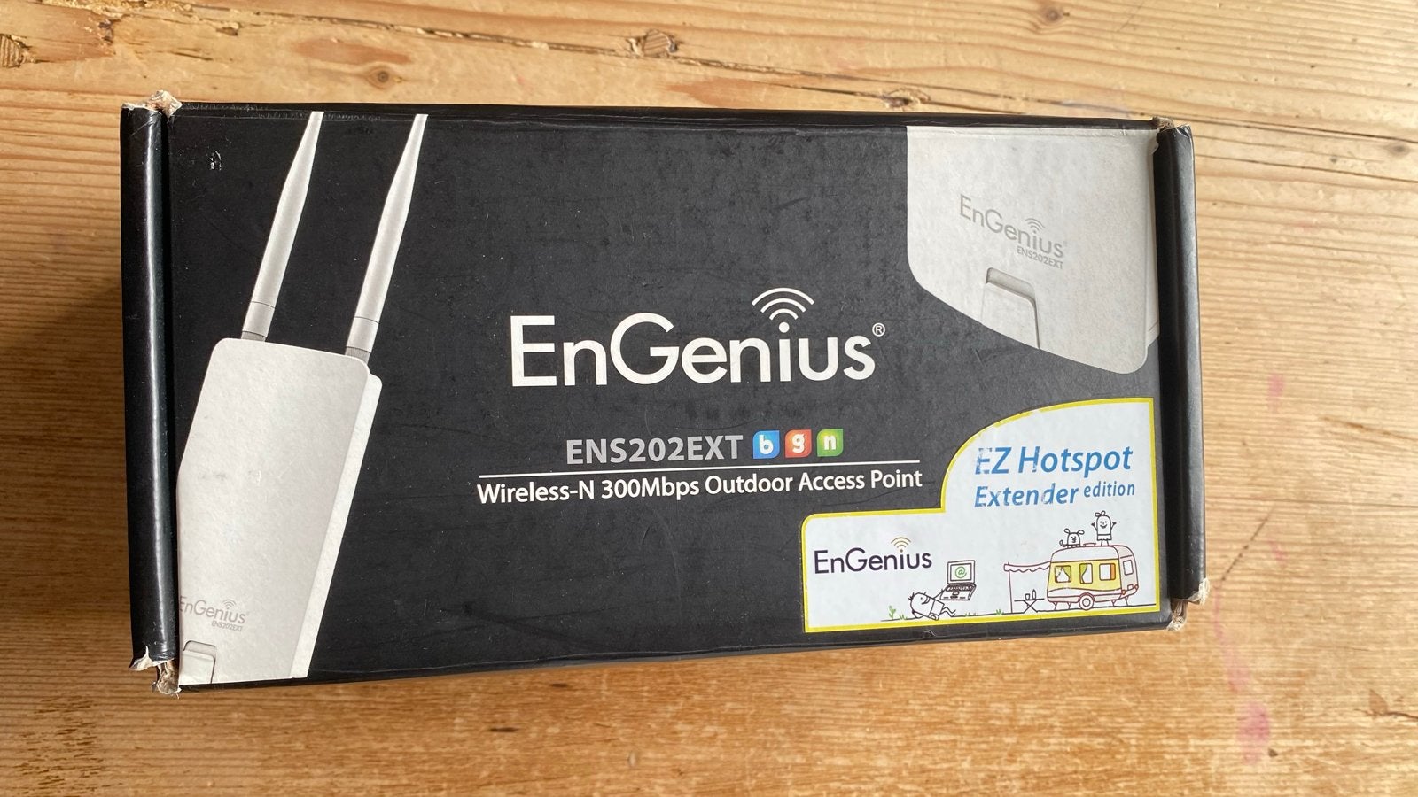 EnGenius ENS202EXT Draadloze N300Mbps Outdoor Access Point, Ophalen, Gebruikt, Router