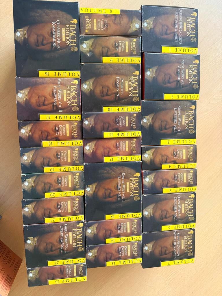 Bach Edition CD Collectie - Complete Werken (23 Volumes), Gebruikt, Boxset, Overige typen, Ophalen of Verzenden