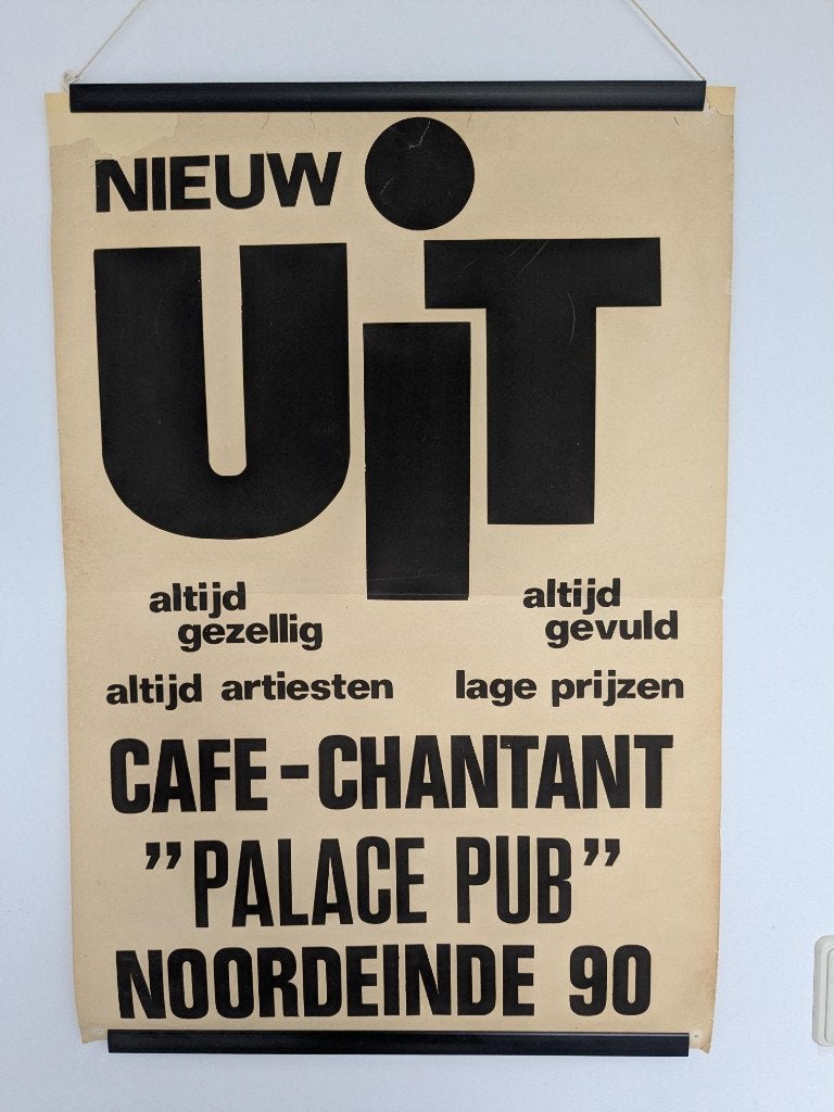 vintage poster, Verzamelen, Posters, Ophalen of Verzenden, A1 t/m A3, Overige onderwerpen, Rechthoekig Staand