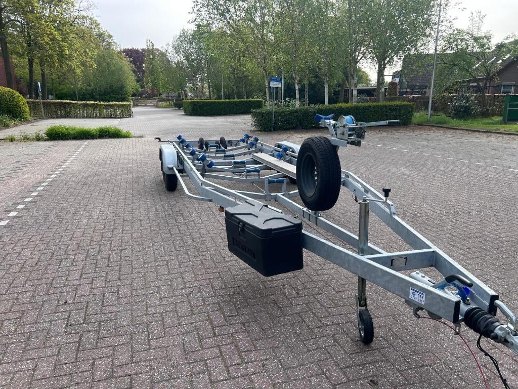 Boottrailer 3500 kg verkocht, Ophalen, Gebruikt, 6 tot 9 meter, Overige typen
