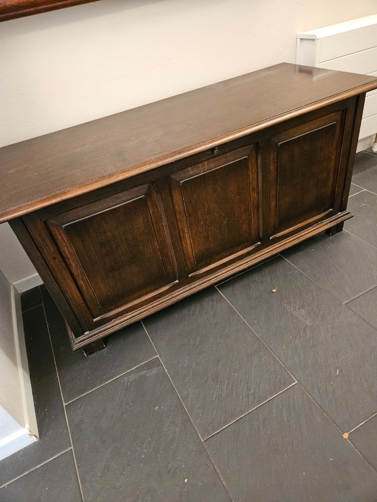 Antieke houten kist/dekenkist op te halen in Delft, Antiek en Kunst, Ophalen