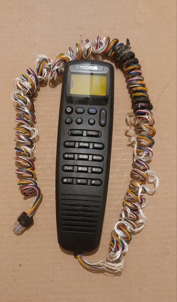 Nokia horer telefoonhoorn autotelefoon HSE-6XA, Ophalen of Verzenden, Gebruikt