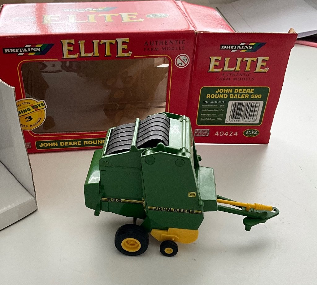 John Deere Balenpers, Ophalen of Verzenden, Zo goed als nieuw