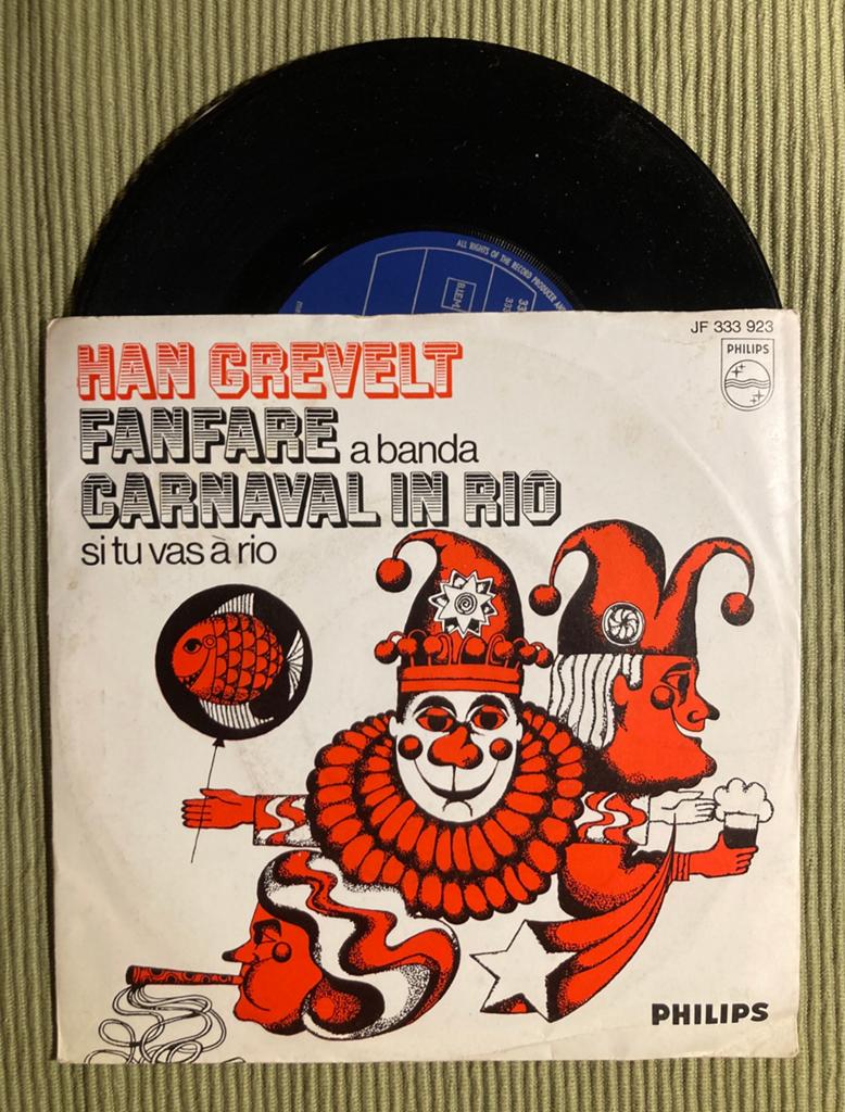 Vinyl single Han Grevelt - Fanfare a banda, Cd's en Dvd's, Vinyl Singles, Gebruikt, 7 inch, Single, Ophalen of Verzenden