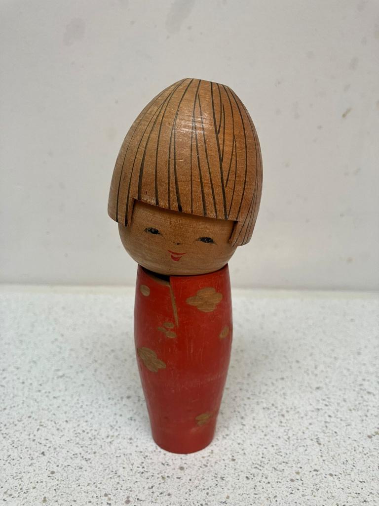 Lieflijk sosaku kokeshi popje, Ophalen of Verzenden